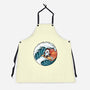 Surfing Panda-Unisex-Kitchen-Apron-erion_designs