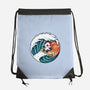 Surfing Panda-None-Drawstring-Bag-erion_designs