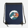 Surfing Panda-None-Drawstring-Bag-erion_designs