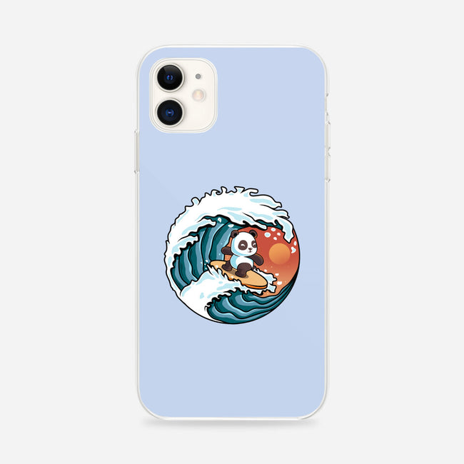 Surfing Panda-iPhone-Snap-Phone Case-erion_designs
