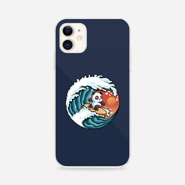 Surfing Panda-iPhone-Snap-Phone Case-erion_designs