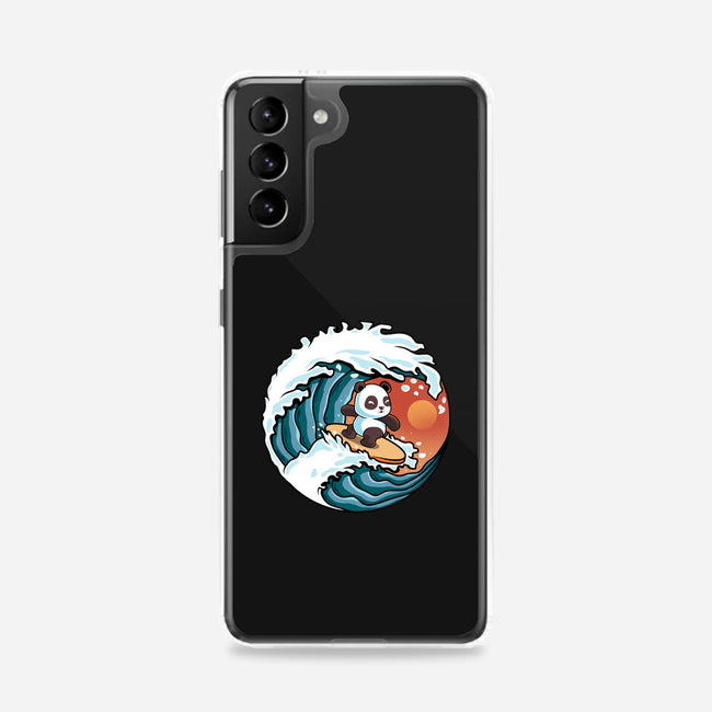 Surfing Panda-Samsung-Snap-Phone Case-erion_designs