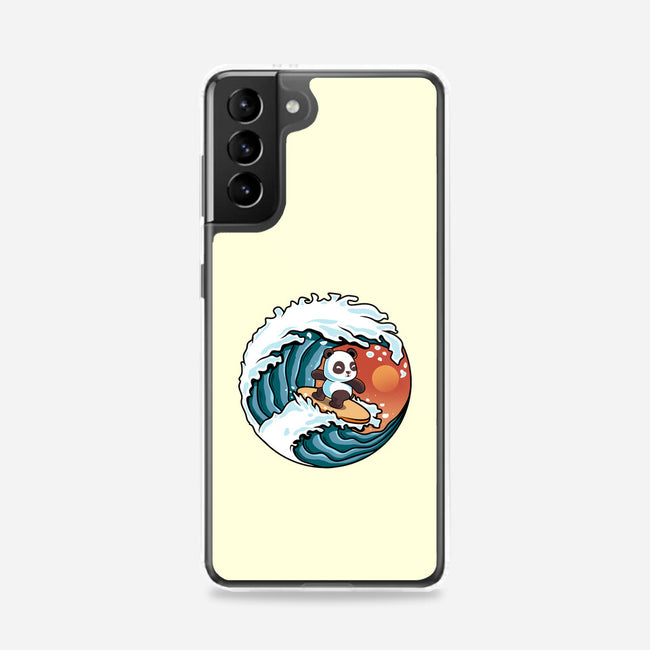 Surfing Panda-Samsung-Snap-Phone Case-erion_designs