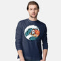 Surfing Panda-Mens-Long Sleeved-Tee-erion_designs