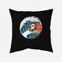 Surfing Panda-None-Non-Removable Cover w Insert-Throw Pillow-erion_designs