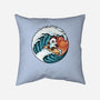 Surfing Panda-None-Non-Removable Cover w Insert-Throw Pillow-erion_designs