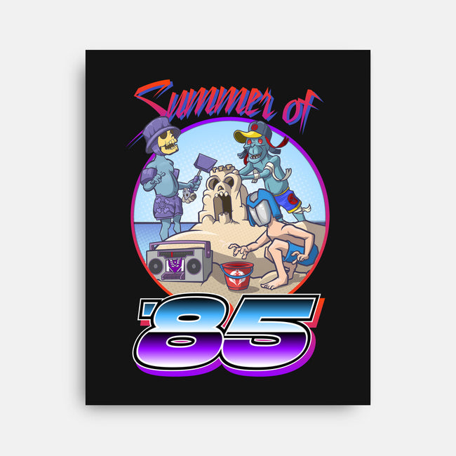 Summer Of 85-None-Stretched-Canvas-Slothjaer