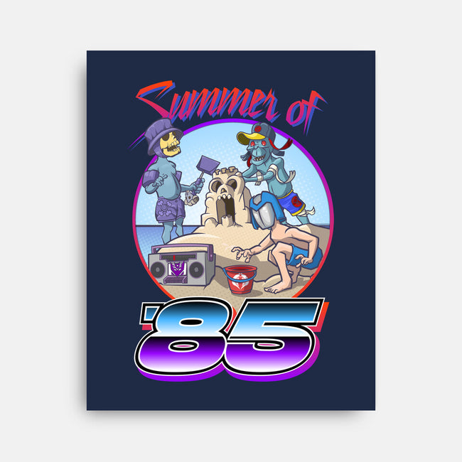 Summer Of 85-None-Stretched-Canvas-Slothjaer
