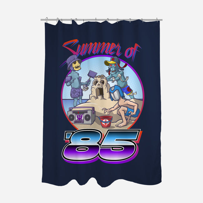 Summer Of 85-None-Polyester-Shower Curtain-Slothjaer