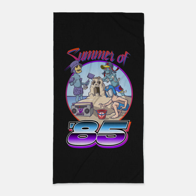 Summer Of 85-None-Beach-Towel-Slothjaer