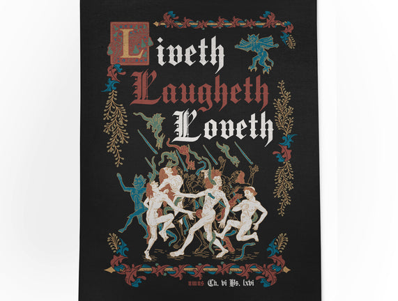 Live Laugh Love Medieval Style