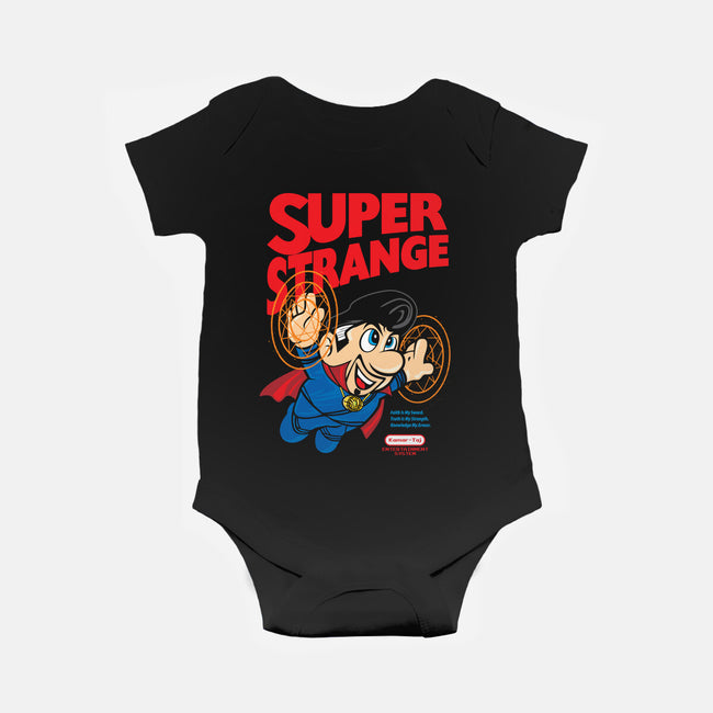Super Strange-Baby-Basic-Onesie-arace