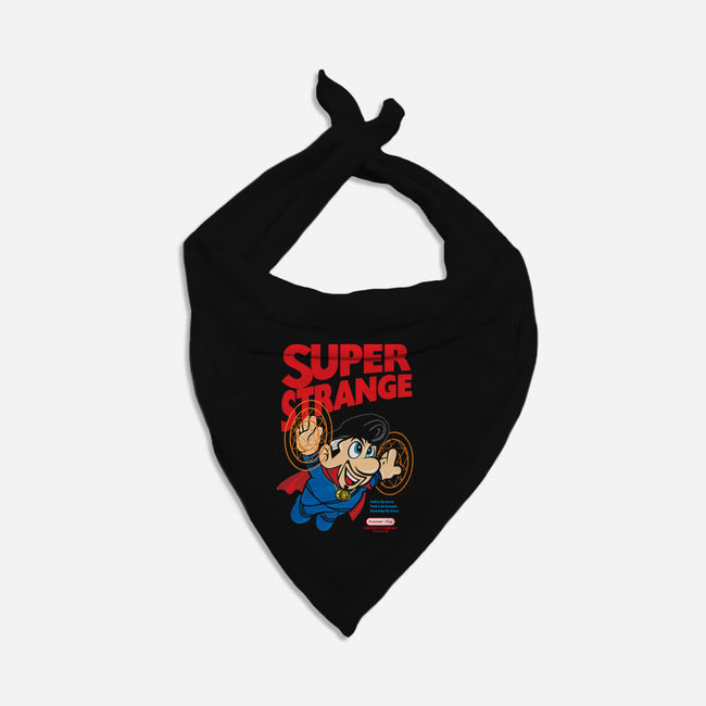 Super Strange-Dog-Bandana-Pet Collar-arace