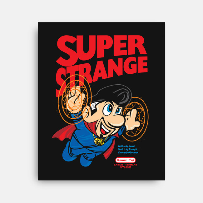 Super Strange-None-Stretched-Canvas-arace