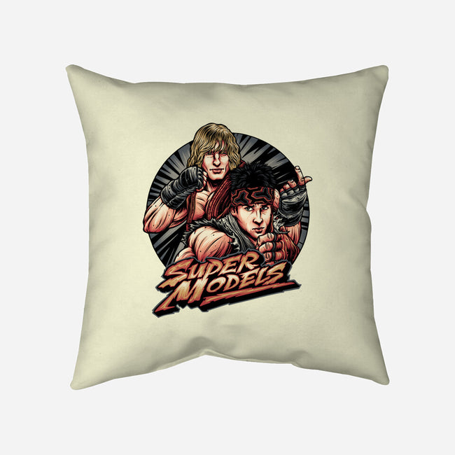 Super Models-None-Removable Cover w Insert-Throw Pillow-momma_gorilla