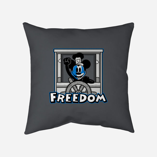 Free Mouse-None-Removable Cover-Throw Pillow-Raffiti