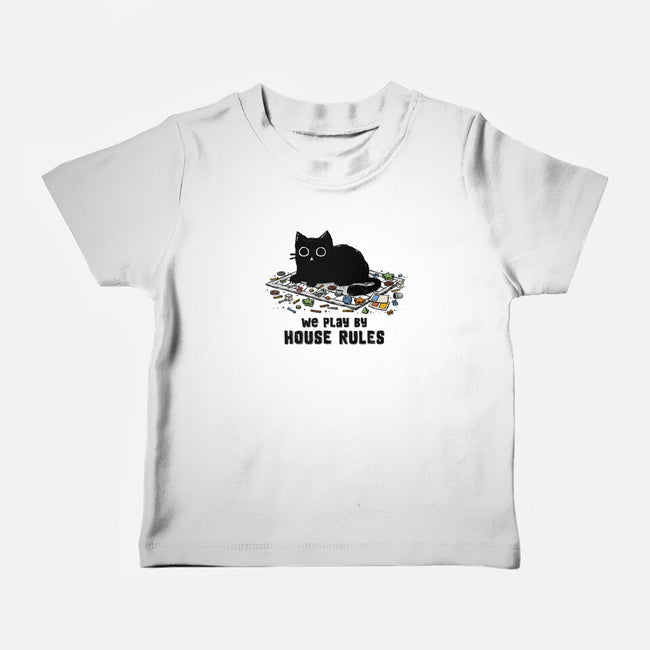 We Play By House Rules-Baby-Basic-Tee-kg07