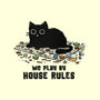 We Play By House Rules-None-Polyester-Shower Curtain-kg07