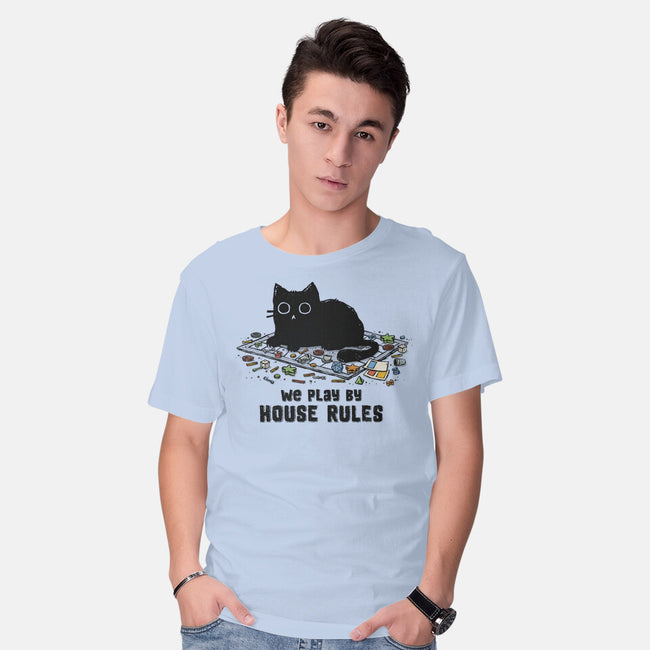 We Play By House Rules-Mens-Basic-Tee-kg07