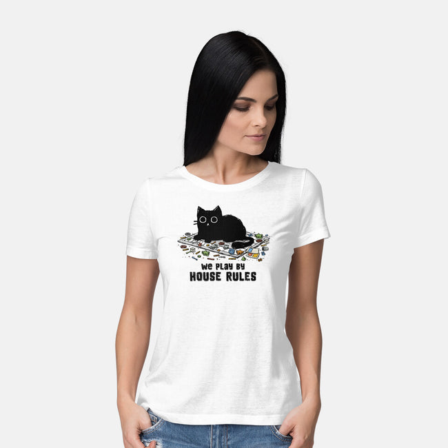 We Play By House Rules-Womens-Basic-Tee-kg07