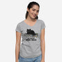 We Play By House Rules-Womens-V-Neck-Tee-kg07