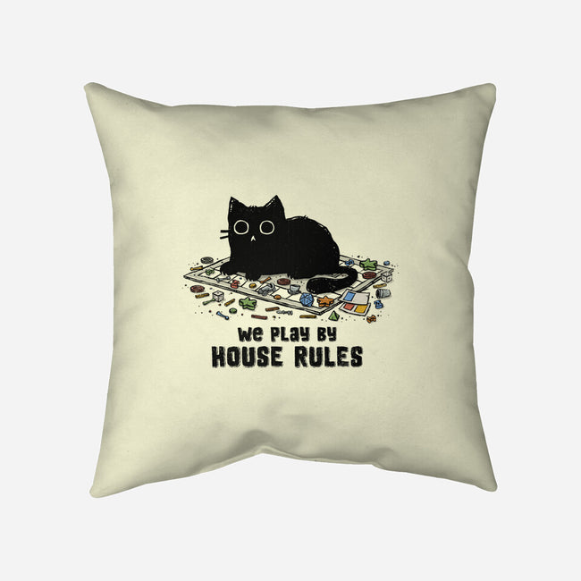 We Play By House Rules-None-Non-Removable Cover w Insert-Throw Pillow-kg07