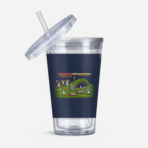 The Final Fight-None-Acrylic Tumbler-Drinkware-kg07