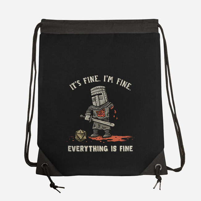 Everything Tis Fine-None-Drawstring-Bag-kg07