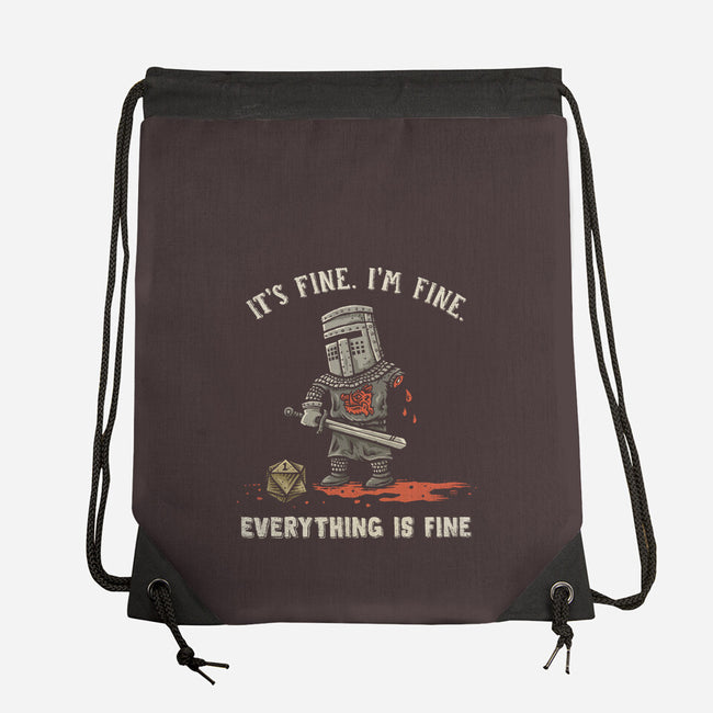 Everything Tis Fine-None-Drawstring-Bag-kg07