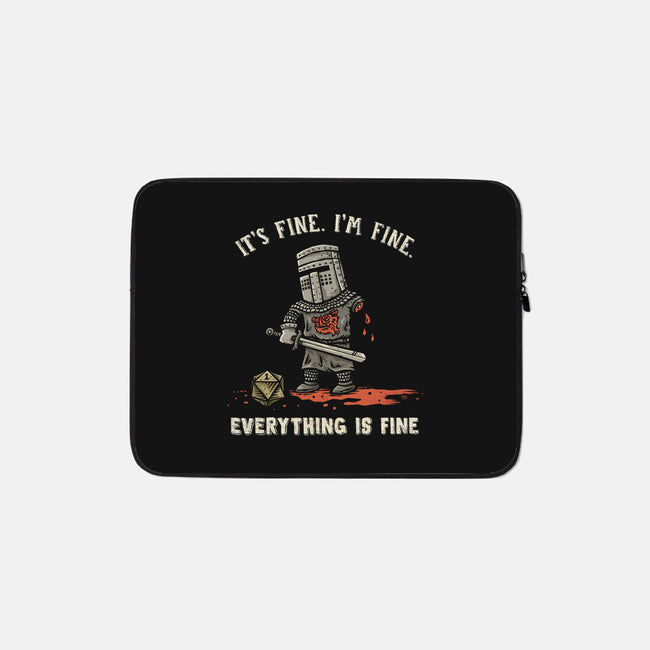 Everything Tis Fine-None-Zippered-Laptop Sleeve-kg07