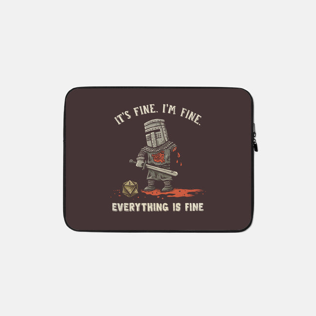 Everything Tis Fine-None-Zippered-Laptop Sleeve-kg07