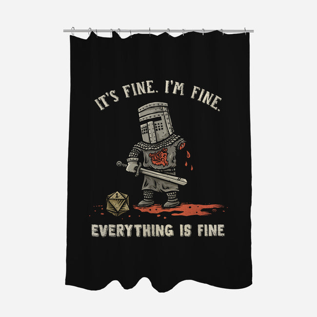 Everything Tis Fine-None-Polyester-Shower Curtain-kg07