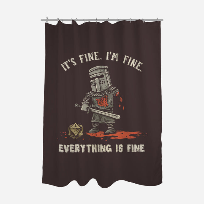 Everything Tis Fine-None-Polyester-Shower Curtain-kg07