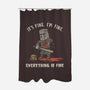 Everything Tis Fine-None-Polyester-Shower Curtain-kg07