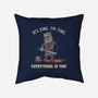 Everything Tis Fine-None-Non-Removable Cover w Insert-Throw Pillow-kg07