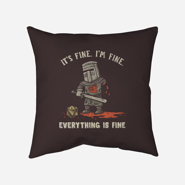 Everything Tis Fine-None-Removable Cover w Insert-Throw Pillow-kg07