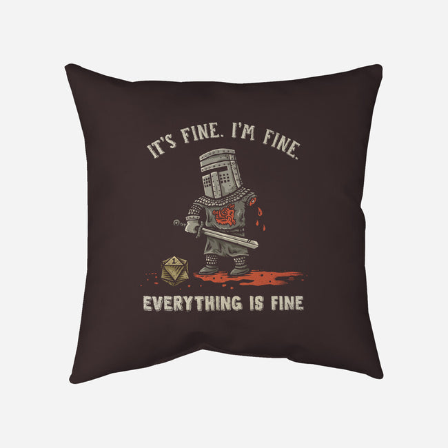 Everything Tis Fine-None-Removable Cover-Throw Pillow-kg07