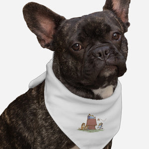 The Lazy Heeler-Dog-Bandana-Pet Collar-kg07