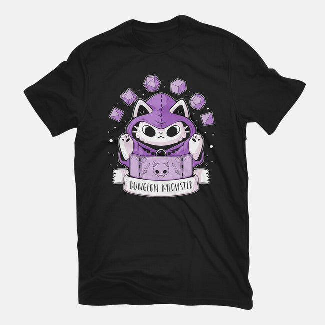 The Dungeon Meowster-Womens-Basic-Tee-xMorfina