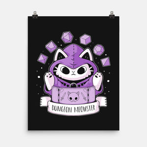The Dungeon Meowster-None-Matte-Poster-xMorfina