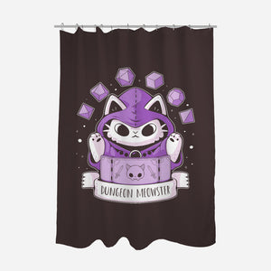 The Dungeon Meowster-None-Polyester-Shower Curtain-xMorfina