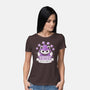 The Dungeon Meowster-Womens-Basic-Tee-xMorfina