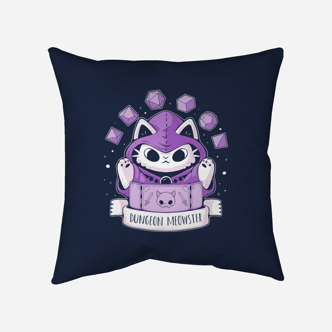 The Dungeon Meowster-None-Removable Cover w Insert-Throw Pillow-xMorfina