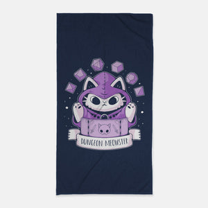 The Dungeon Meowster-None-Beach-Towel-xMorfina