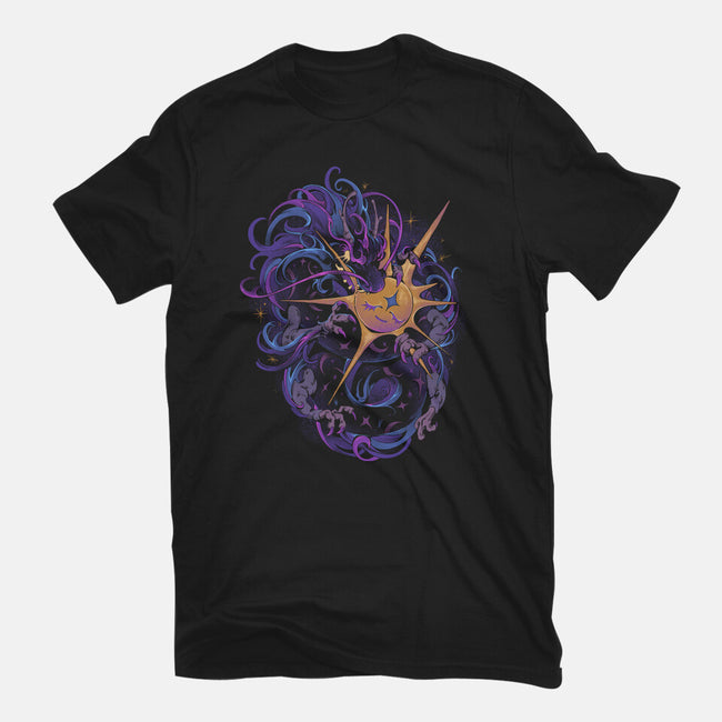 Eclipse Dragon-Unisex-Basic-Tee-ilustrata