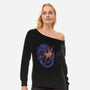Eclipse Dragon-Womens-Off Shoulder-Sweatshirt-ilustrata