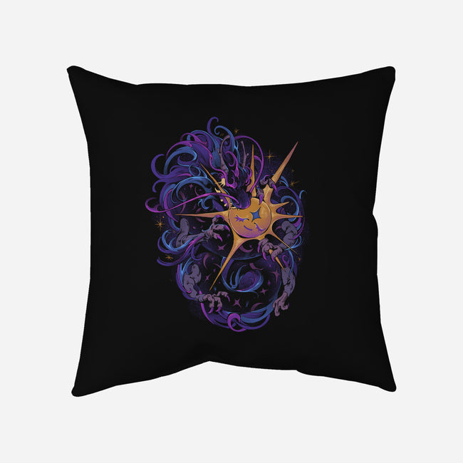 Eclipse Dragon-None-Non-Removable Cover w Insert-Throw Pillow-ilustrata