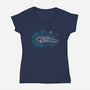 Rebel Starry Night-Womens-V-Neck-Tee-sebasebi