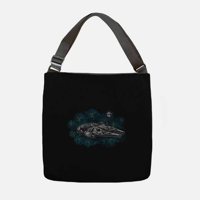 Rebel Starry Night-None-Adjustable Tote-Bag-sebasebi