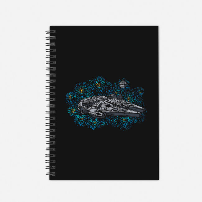 Rebel Starry Night-None-Dot Grid-Notebook-sebasebi